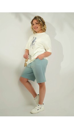 CLE Шорты жен. 267173/203зз, бирюзовый