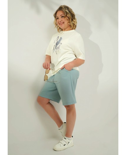 CLE Шорты жен. 267173/203зз, бирюзовый