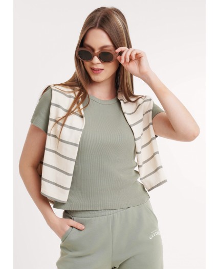 CLE LF26-100/6 Футболка жен. Карелия, хаки