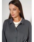 CLE Блузка жен. 267195/200тдф, т.серый