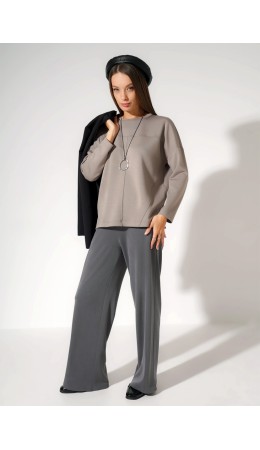 CLE Брюки жен. 267190/200тдф, т.серый