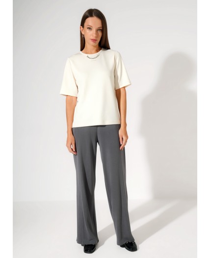 CLE Брюки жен. 267190/200тдф, т.серый