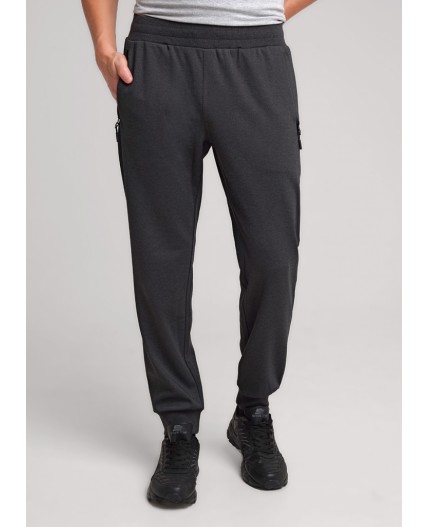 CLE Брюки муж. 662105зэ maxi, чёрный/т.серый