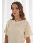 CLE Джемпер жен. 264677/209ха, молочный