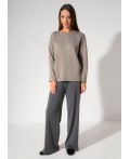 CLE Джемпер жен. 267181/200сд_п, кофейный