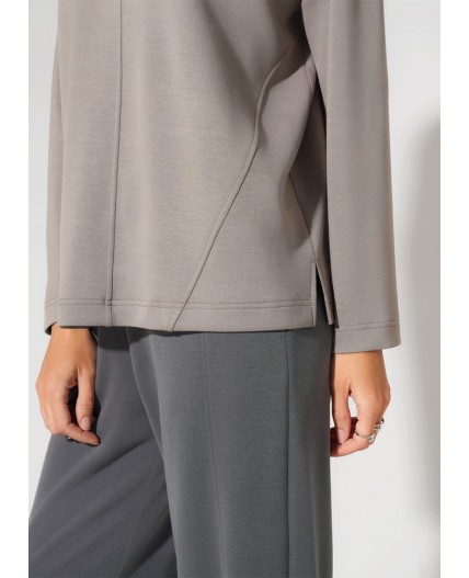 CLE Джемпер жен. 267181/200сд_п, кофейный