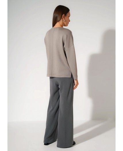 CLE Джемпер жен. 267181/200сд_п, кофейный