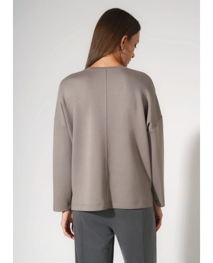 CLE Джемпер жен. 267181/200сд_п, кофейный