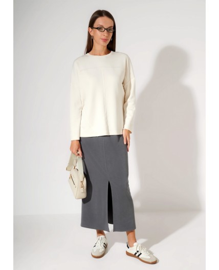 CLE Джемпер жен. 267181/200сд_п, молочный