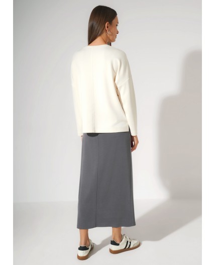 CLE Джемпер жен. 267181/200сд_п, молочный