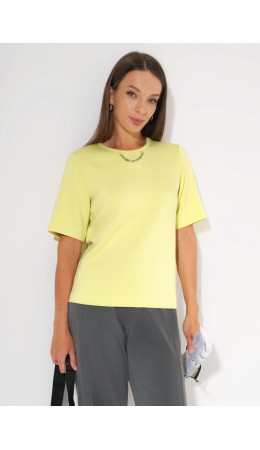 CLE Джемпер жен. 267182/200сд_п, св.жёлтый