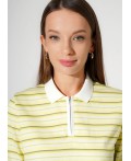 CLE Джемпер жен. 267192/200кнт, молочный/св.жёлтый