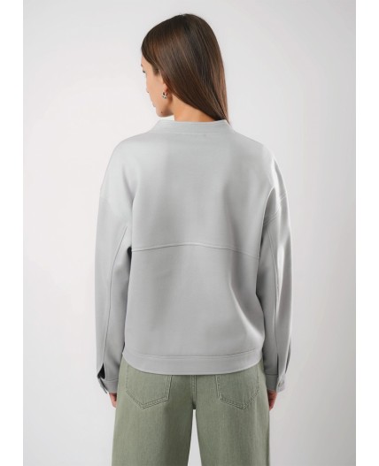 CLE Жакет жен. 263233ввэ, кофейный/св.серый