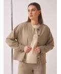 CLE Жакет жен. 263280/201дж, бежевый