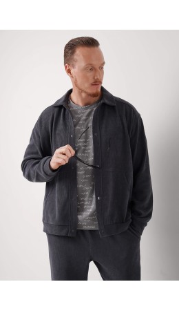 CLE Куртка муж. 562607/13вс, т.серый