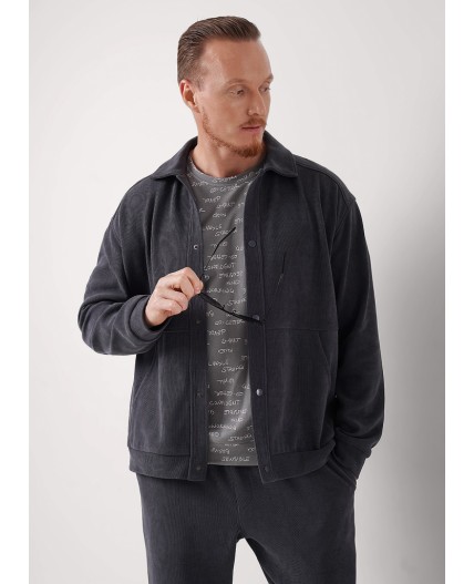 CLE Куртка муж. 562607/13вс, т.серый