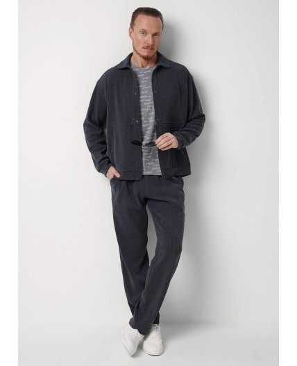 CLE Куртка муж. 562607/13вс, т.серый