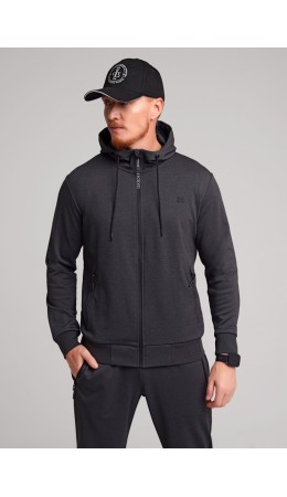 CLE Куртка муж. 662108зэ, чёрный/т.серый