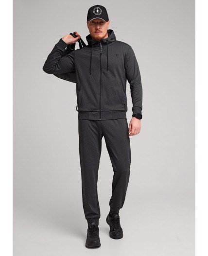 CLE Куртка муж. 662108зэ, чёрный/т.серый