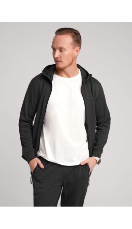 CLE Куртка муж. 662108зэ maxi, т.зелёный/чёрный