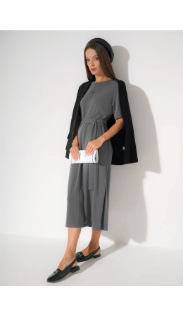 CLE Платье жен. 267194/200тдф, т.серый