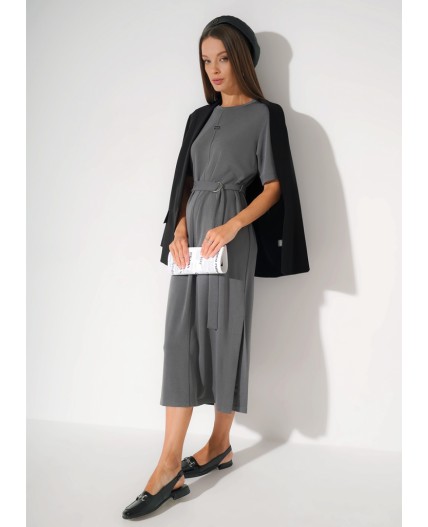 CLE Платье жен. 267194/200тдф, т.серый