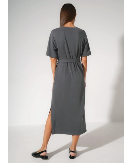 CLE Платье жен. 267194/200тдф, т.серый