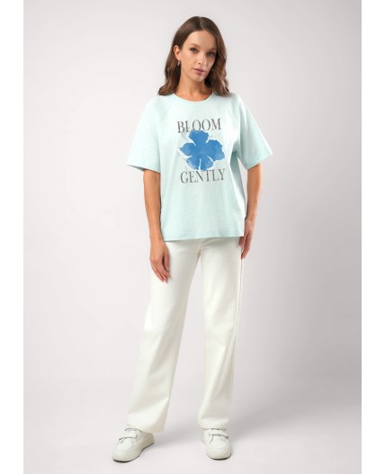 CLE Футболка жен. 267134о_п, св.голубой