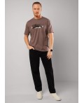 CLE Футболка муж. 560351/15кд_п, коричневый