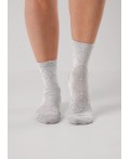 CLES Носки жен.L3014 market line хл+эл, св.серый