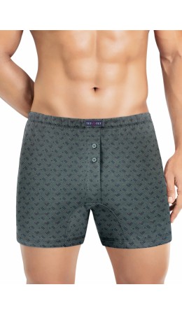 ТаТ MBX601227к_пер Трусы муж., зелёный/джинсовый