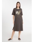 CLE LDR26-1231 Платье жен. Пальмира, т.коричневый