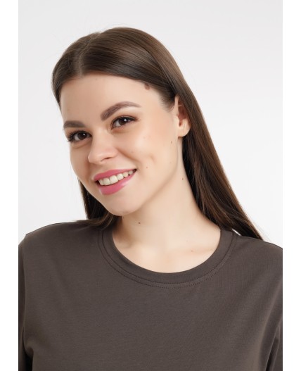 CLE LDR26-1231 Платье жен. Пальмира, т.коричневый