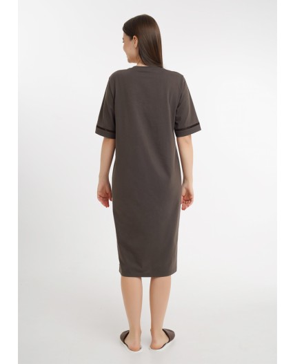 CLE LDR26-1231 Платье жен. Пальмира, т.коричневый