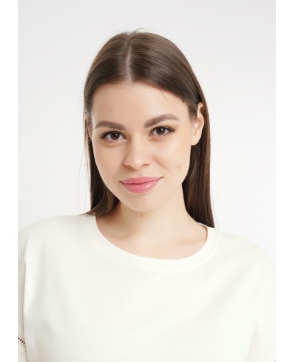 CLE LP26-1231 Набор одежды жен. Пальмира, молочный/т.коричневый