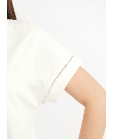 CLE LP26-1231 Набор одежды жен. Пальмира, молочный/т.коричневый