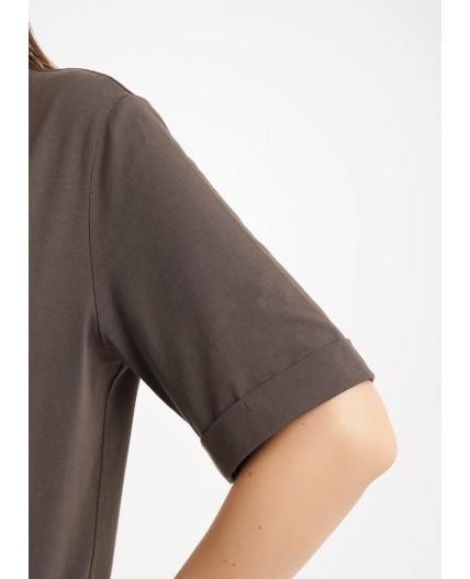 CLE LP26-1231/3 Набор одежды жен. Пальмира, т.коричневый/молочный