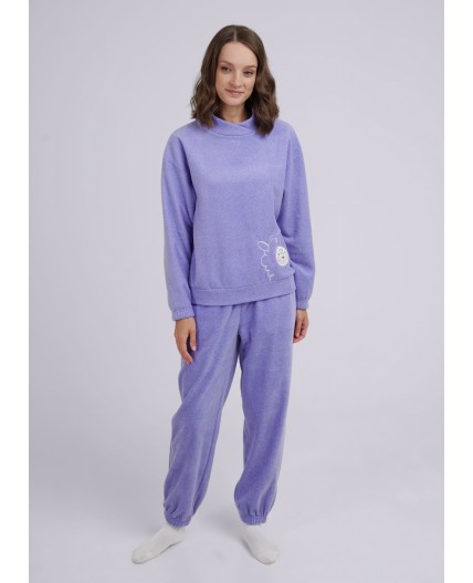 CLE LPC14-968 Костюм жен. Домашний микс ОЗ24, сиреневый/св.голубой