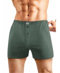 CLE MBX608710/8maxi(макси) Трусы муж. Хлопок, т.зелёный