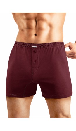 CLE MBX608710/8maxi(макси) Трусы муж. Хлопок, бордовый