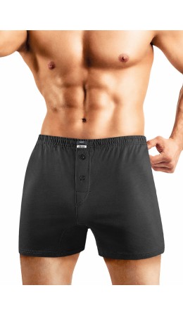 CLE MBX608710/8maxi(макси) Трусы муж. Хлопок, чёрный