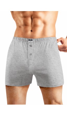 CLE MBX608710/8maxi(макси) Трусы муж. Хлопок, меланж св.серый