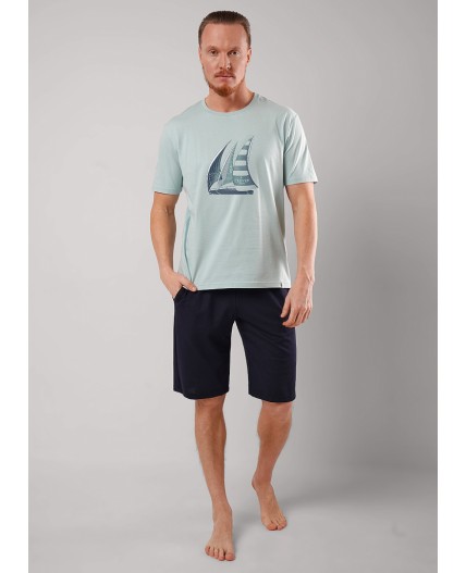 CLE MHP560852/1 Набор одежды муж., св.бирюзовый