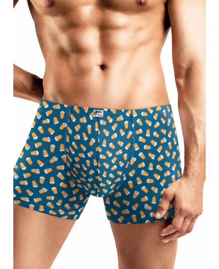 CLE MSH561031 Трусы муж., белый/джинсовый