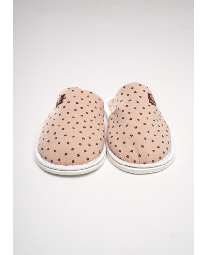 CLE SW26-968C/4 Пантолеты жен. домаш. Домашний микс ВЛ26, св.бежевый/кофейный