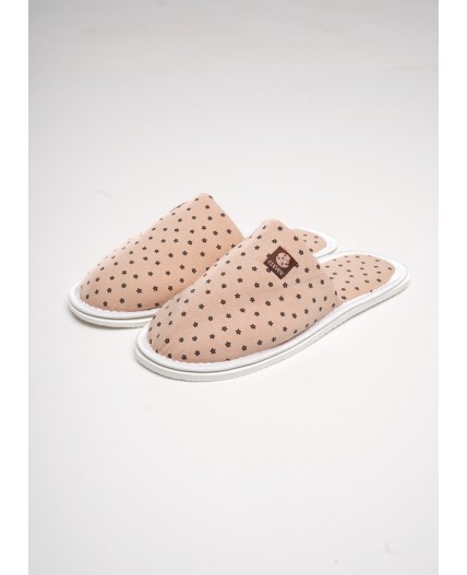 CLE SW26-968C/4 Пантолеты жен. домаш. Домашний микс ВЛ26, св.бежевый/кофейный