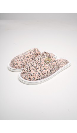 CLE SW26-968C/4 Пантолеты жен. домаш. Домашний микс ВЛ26, персиковый/чёрный