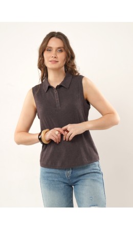 CLE Блузка жен. 267198шв, коричневый