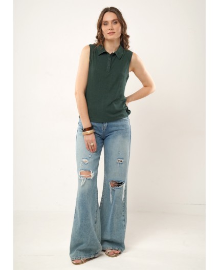 CLE Блузка жен. 267198шв, зелёный