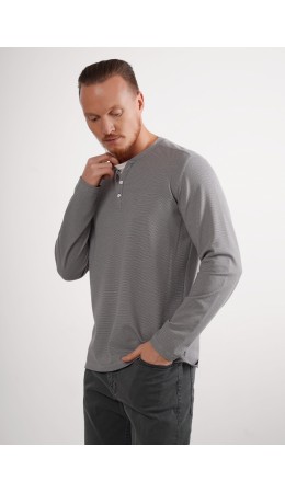 CLE Джемпер муж. 562656/04кжн maxi(макси), серый/белый